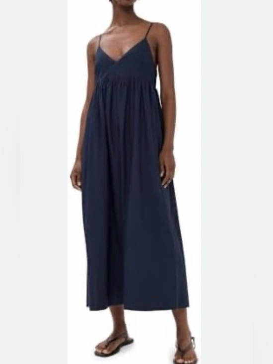 Jenni Kayne Dresses & Skirts - Jenni Kayne Navy Blue Lined Maxi Dress The Cove, 100% cotton and rayon-XXL